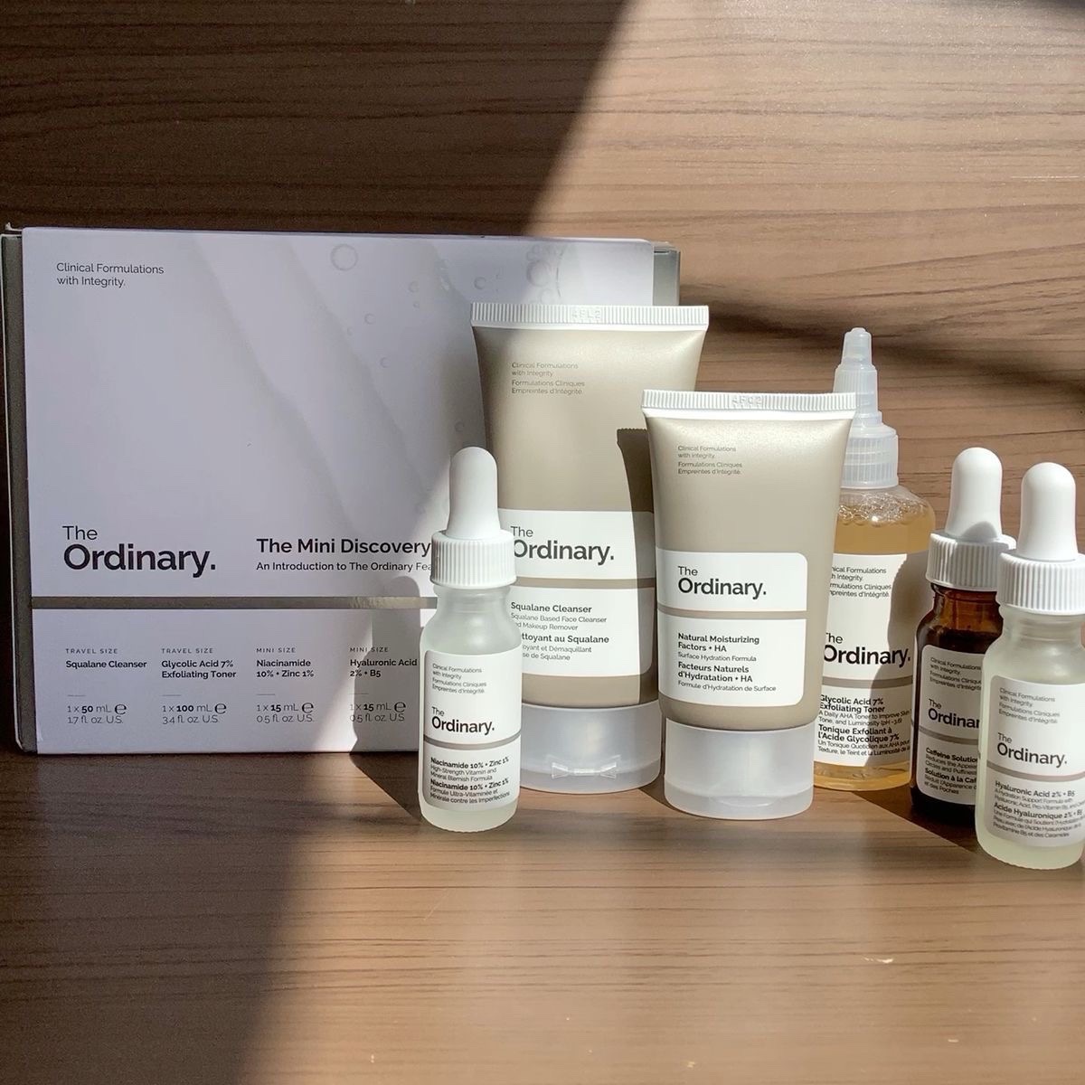 The ordinary skin care