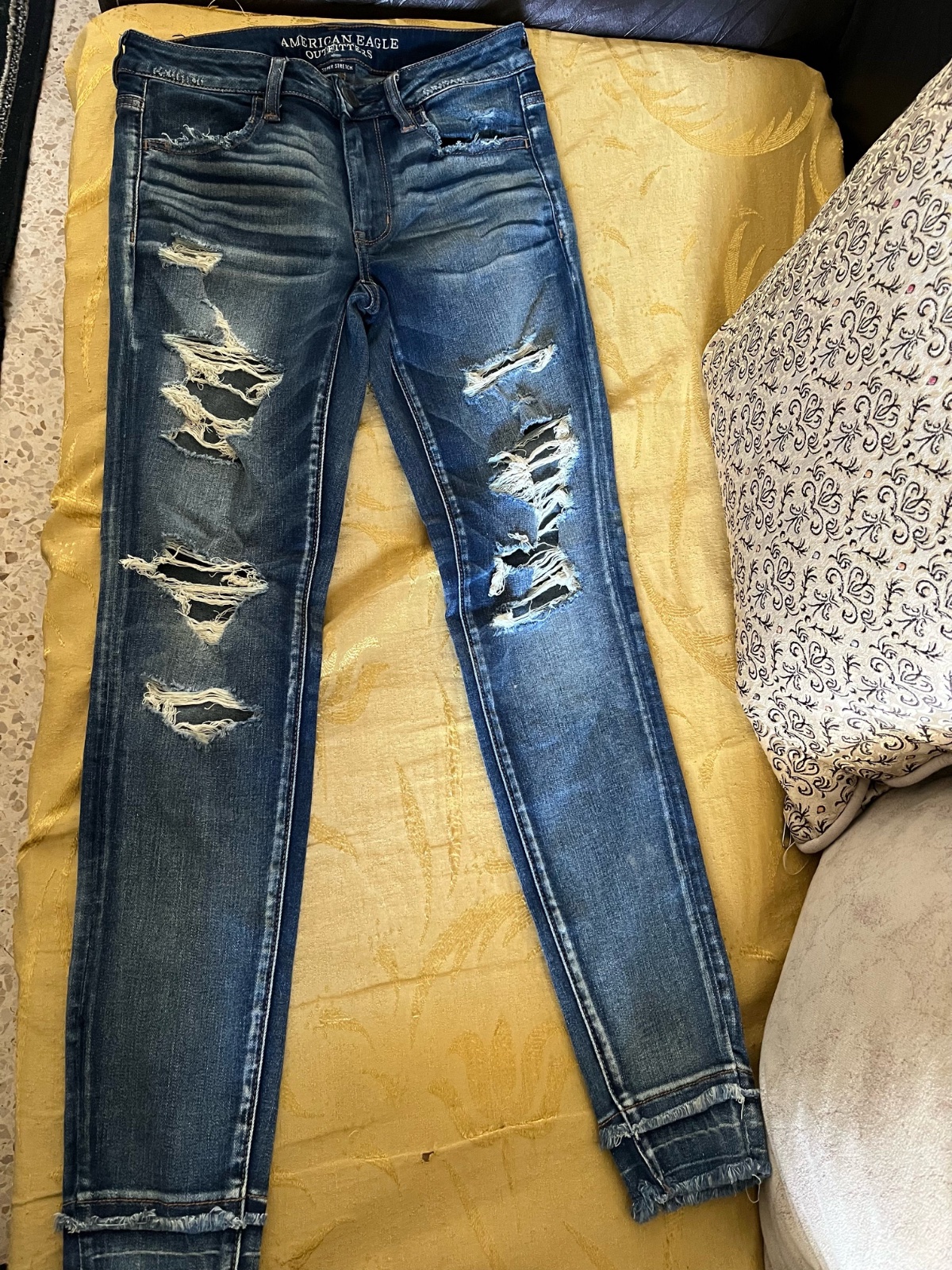 Pantalon jean hollister pour femme 