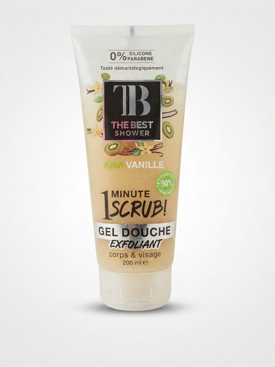Gel douche exfoliant 2 en 1 🧴