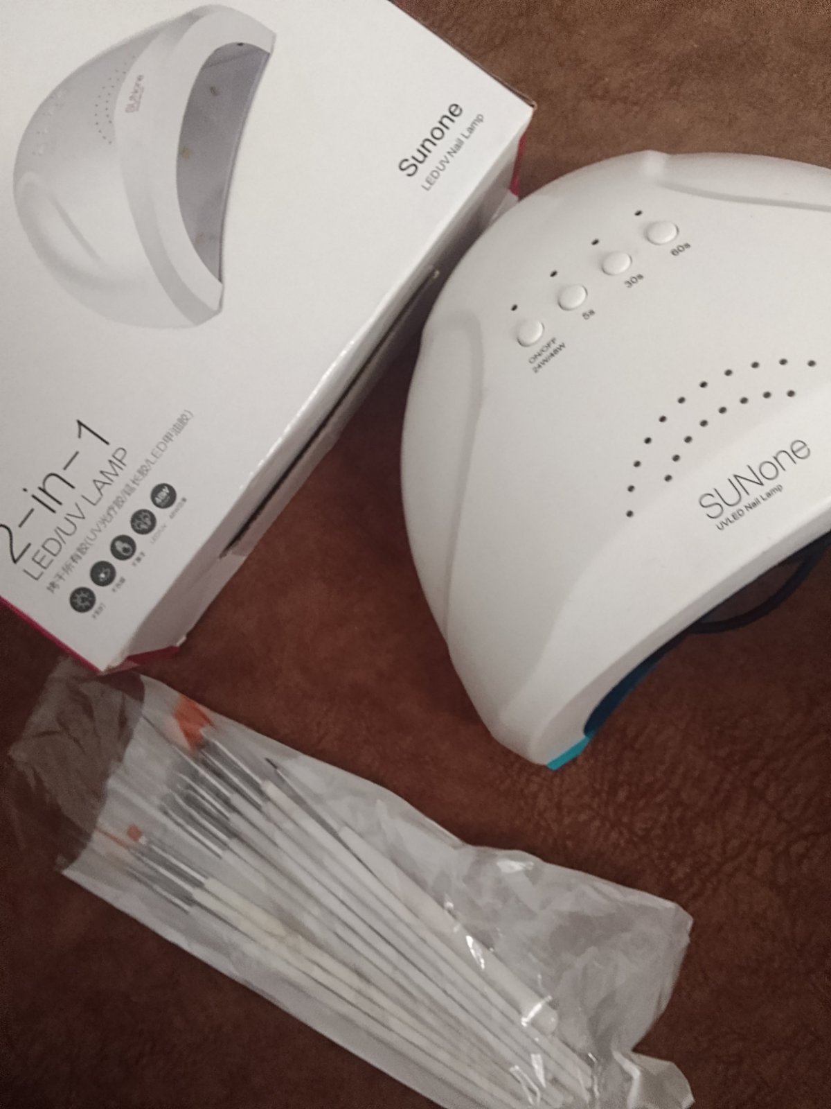 Led/uv lampe 2en 1 onglerie 