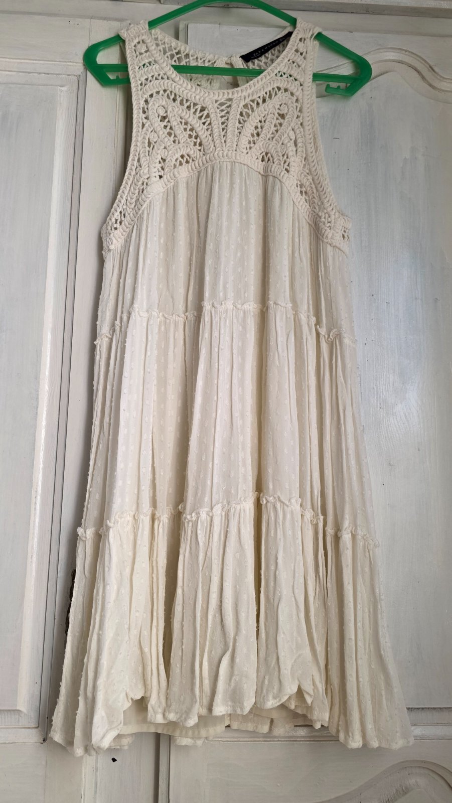 Robe blanche fluide 