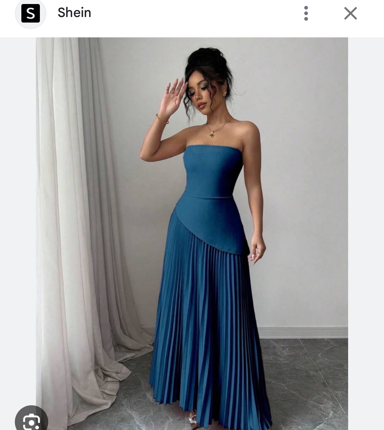 Robe bleu