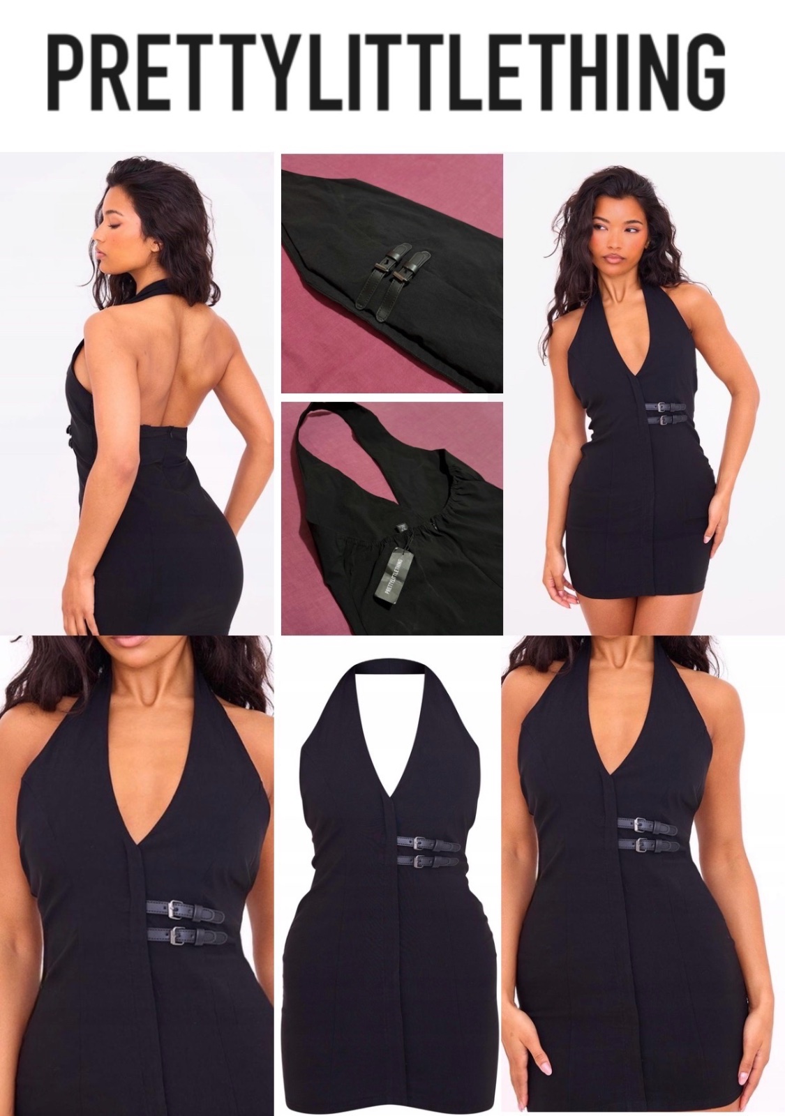 Robe courte noir avec etiquette Taille M/L