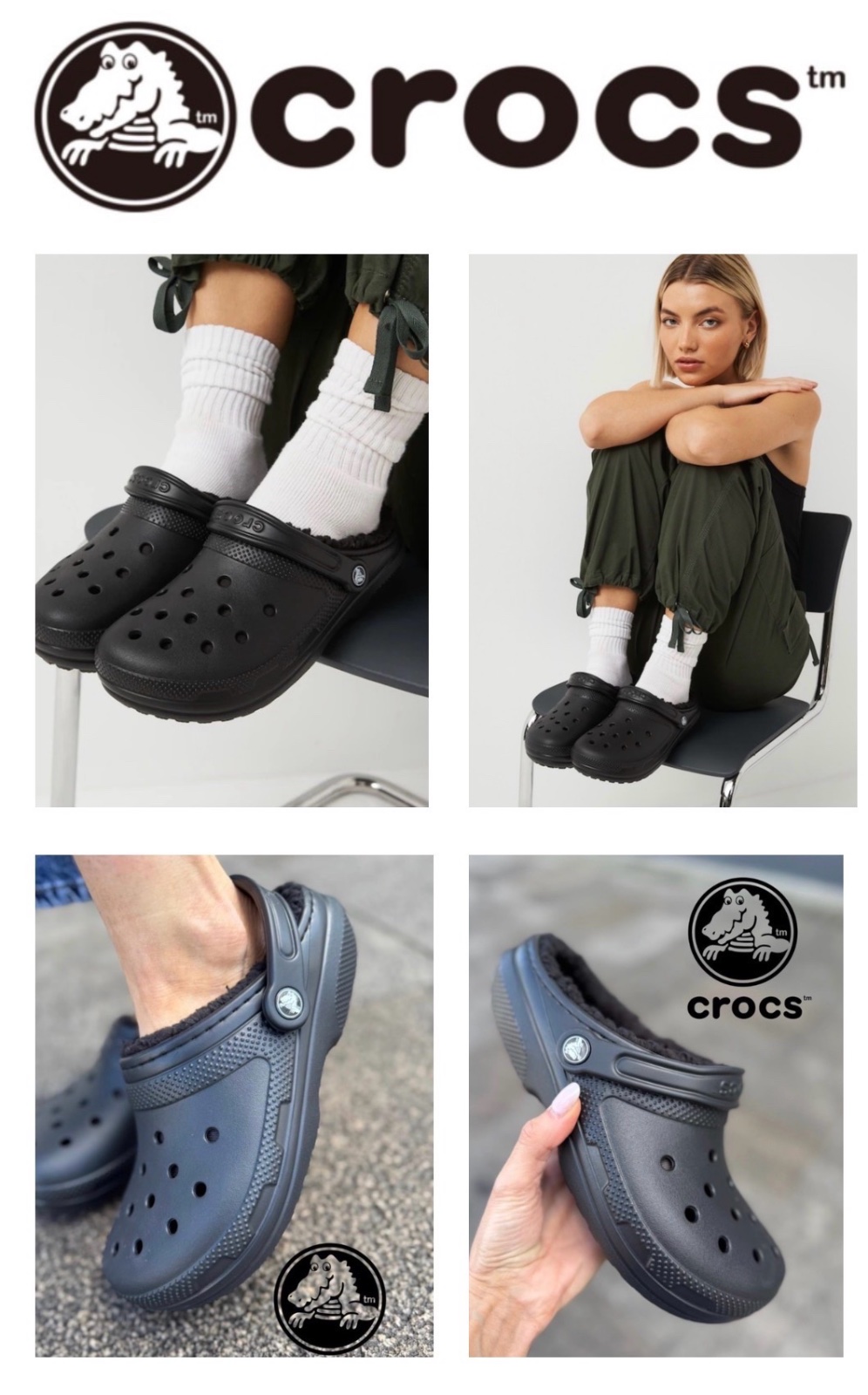 Crocs noir taille 37/38