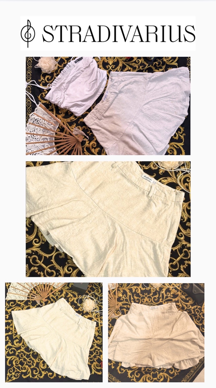 Jupe short stradivarius taille xs