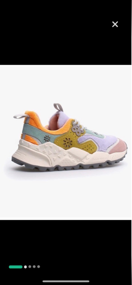 Flowers mountain sneakers