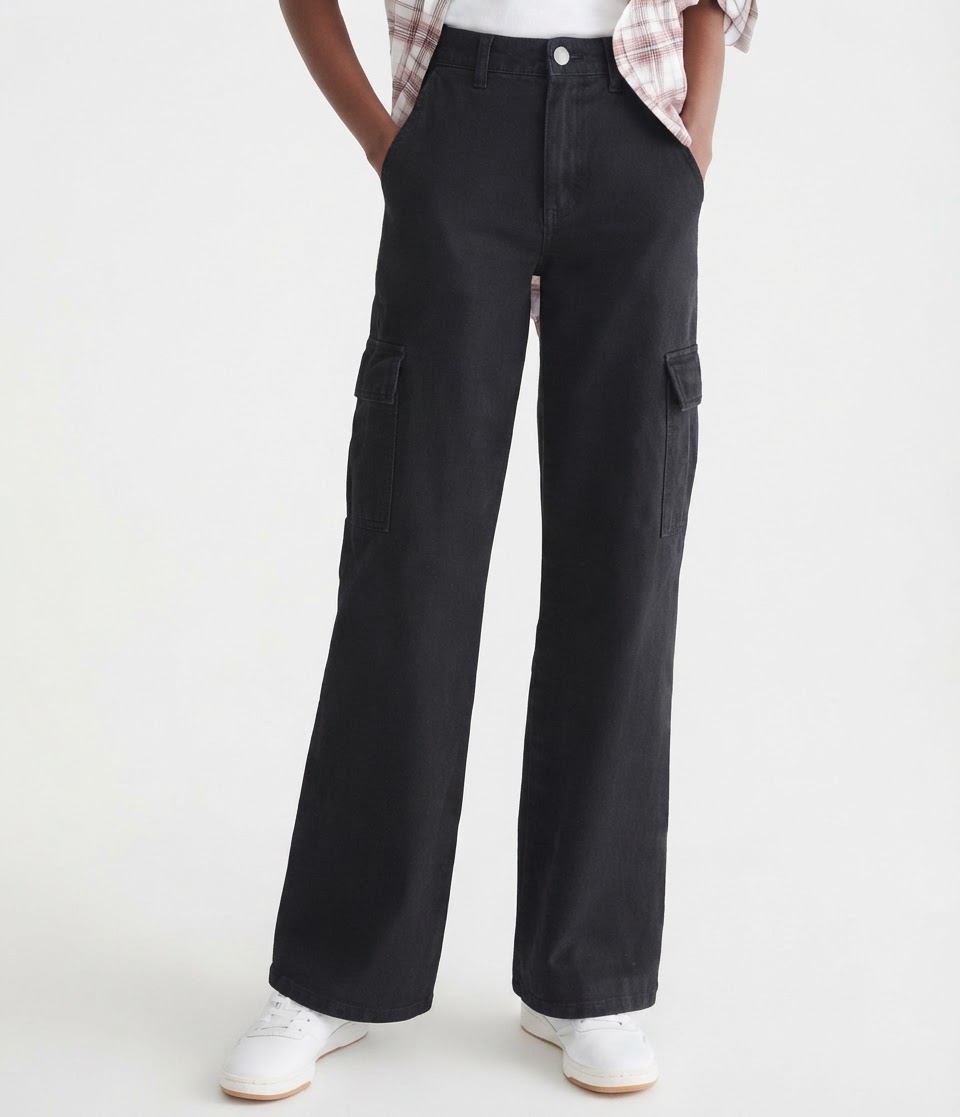Jeans noirs porté quelques fois