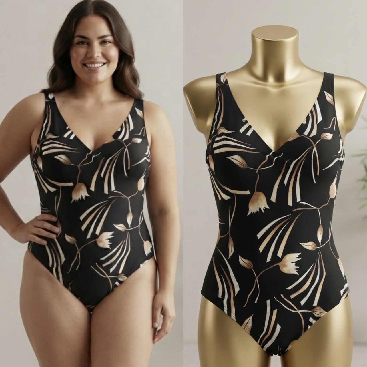 Swimsuit curvy 