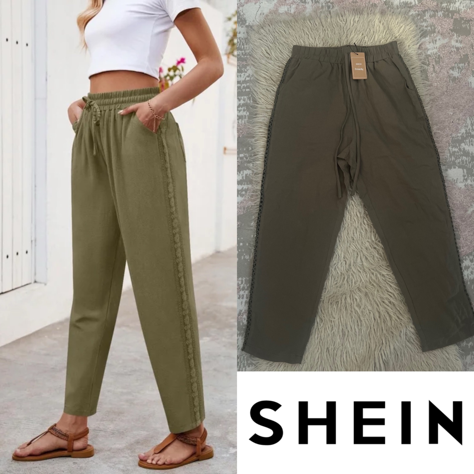 Pontalon shein neuf avec etiquette