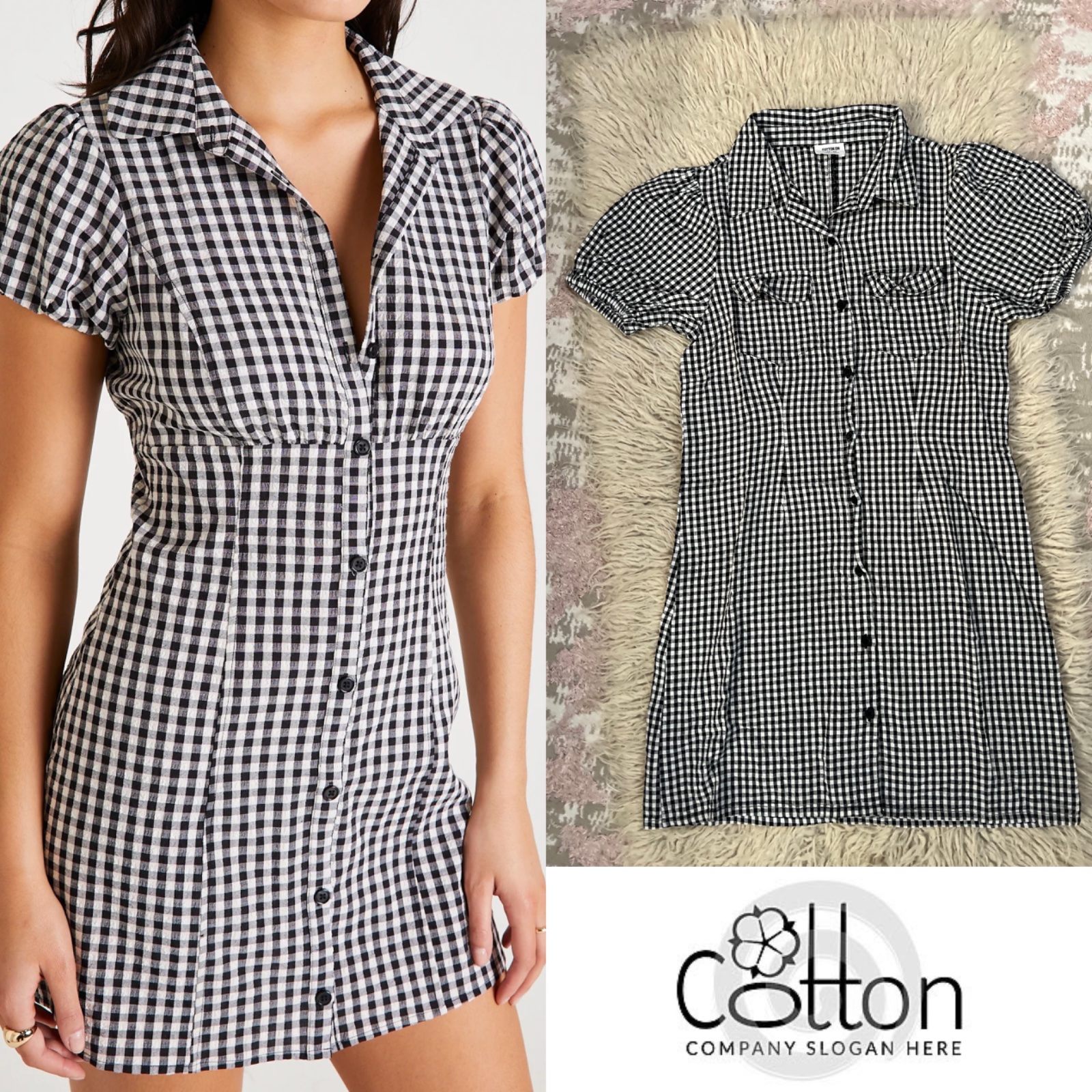 Robe chemise cotton-on