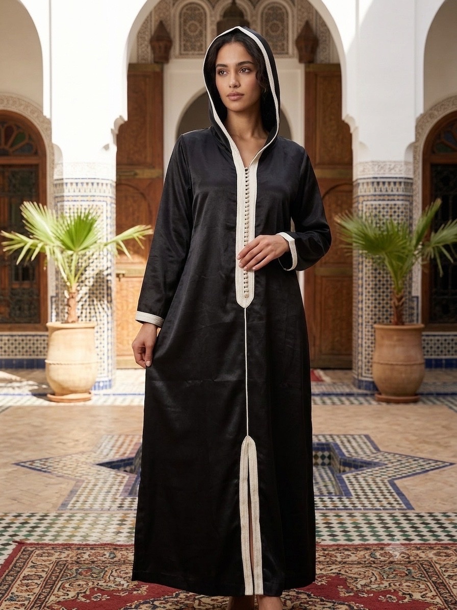 Jellaba marocaine authentique