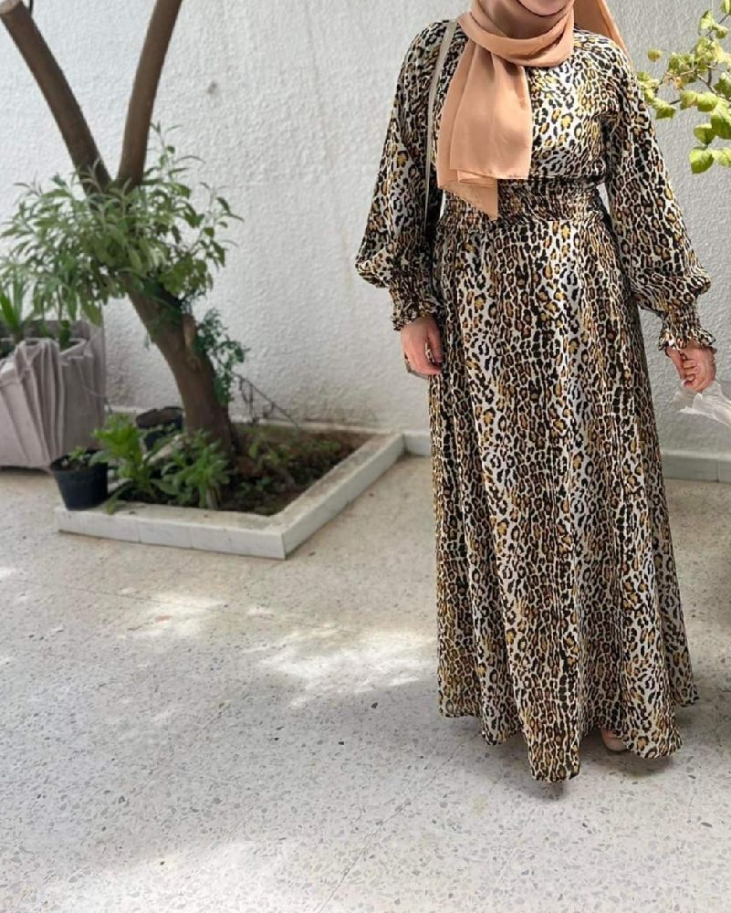 Robe tigre taille M