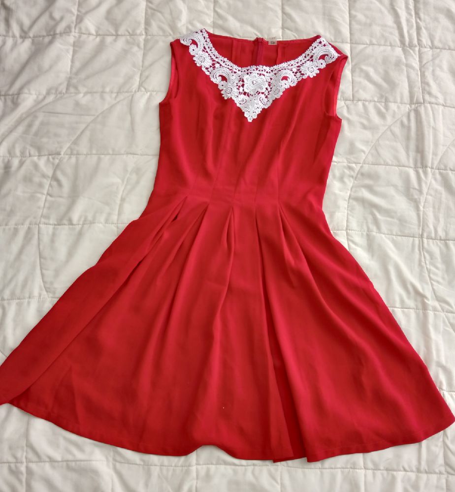 Jolie robe Coquette rouge