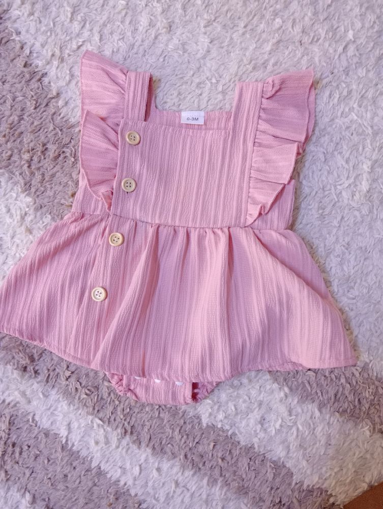 Robe barbouteuse rose