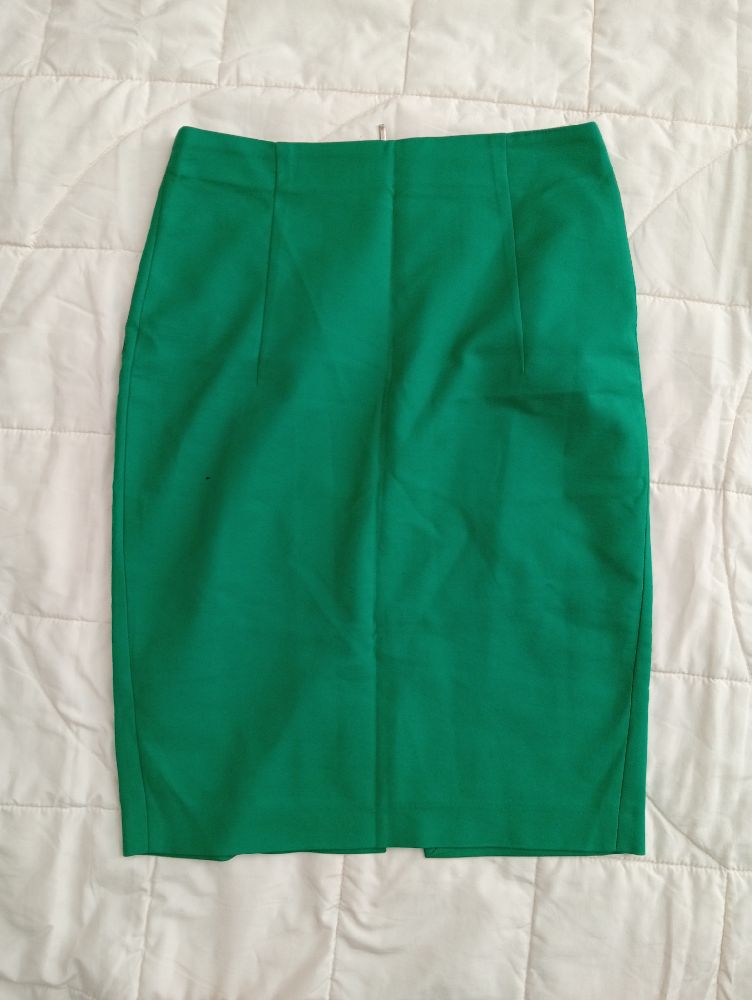 Mini jupe vert Zara 