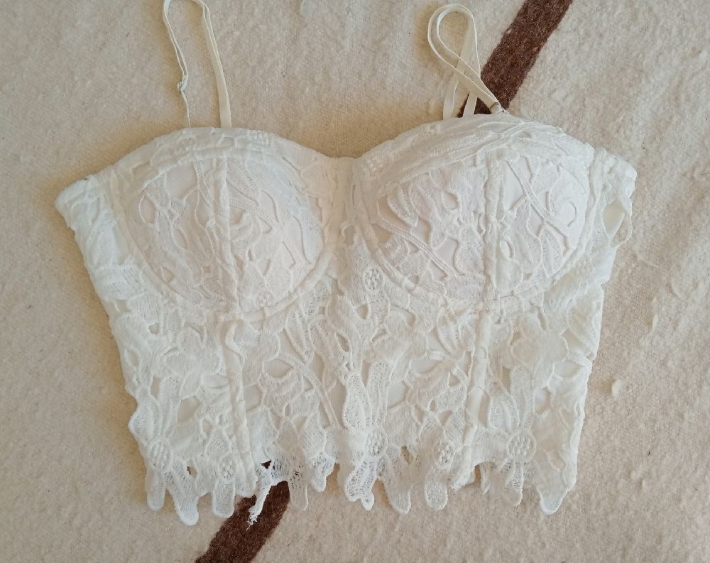 Bustier blanc 