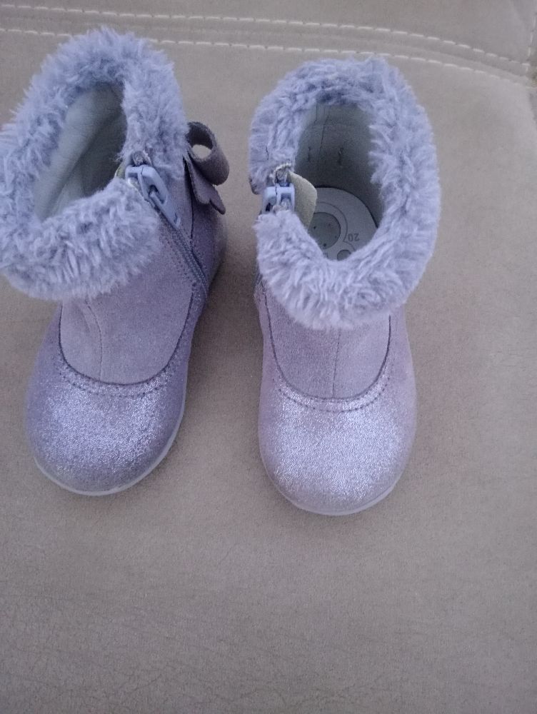 Bottines gris argenté Chicco 