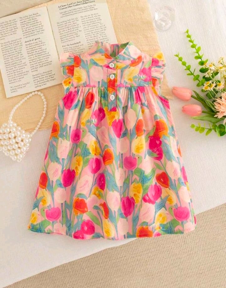 Robe fleurie bébé fille 