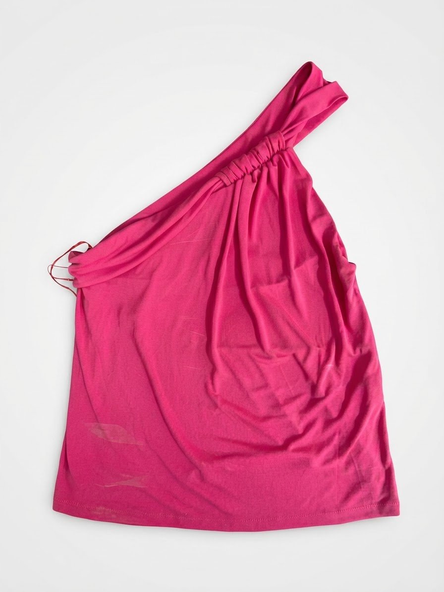 Top asymétrique zara