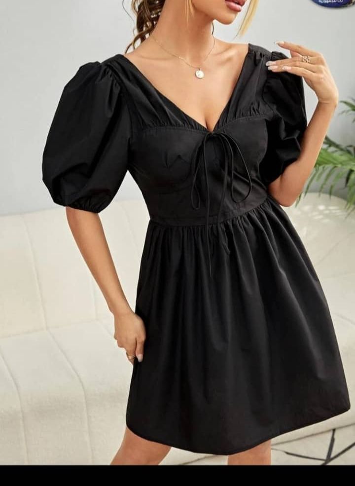 Robe noir shein