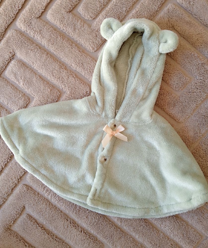 Cape vert d'eau bébé fille 