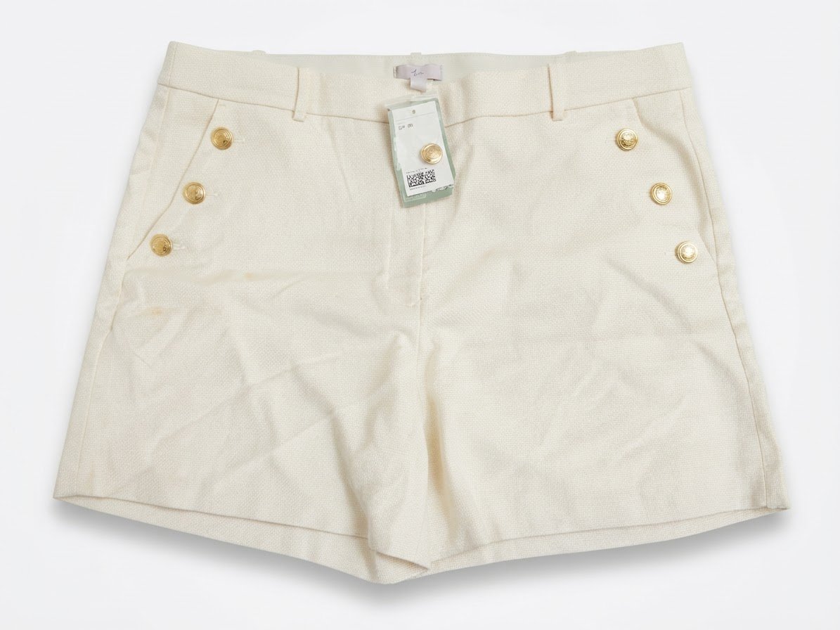 Short blanc cassé h&m