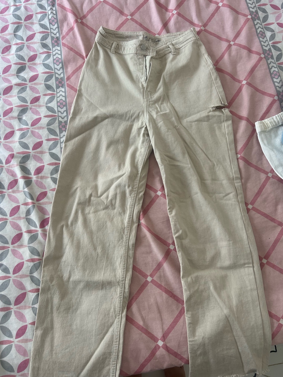 Jean beige 