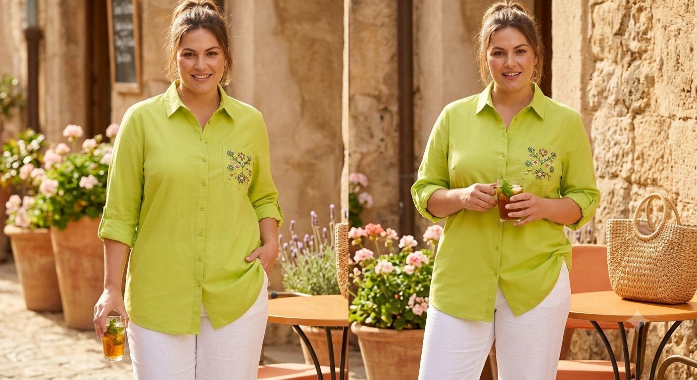 Chemise vert pistache ❤️🧡💛💚💙