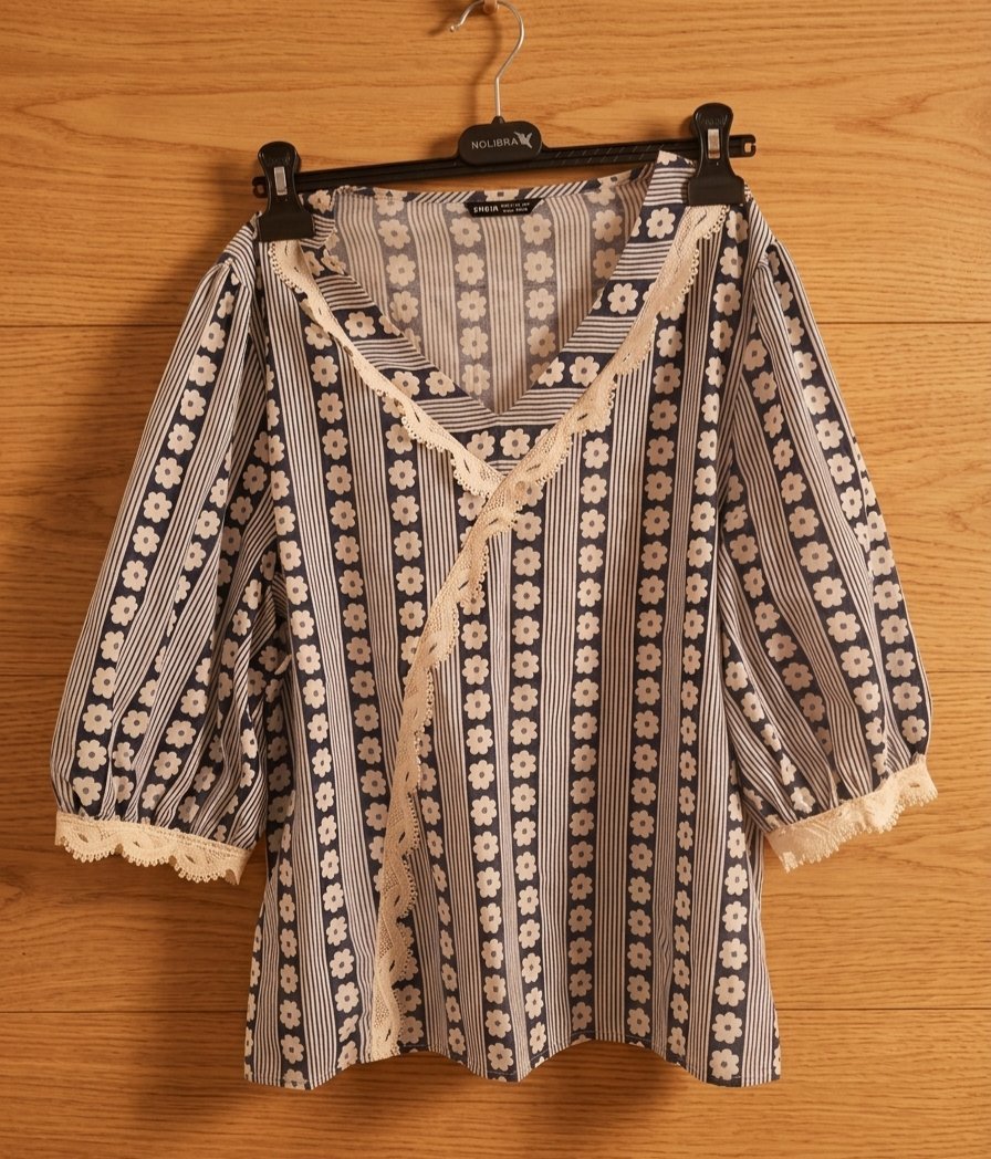 CHEMISE FLEURIE 🧡