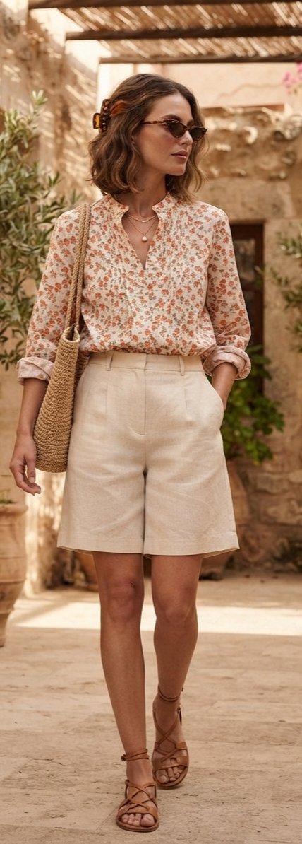 Chemise fleurie 🌸 🌹 🌷 🌺 🌻 100% coton