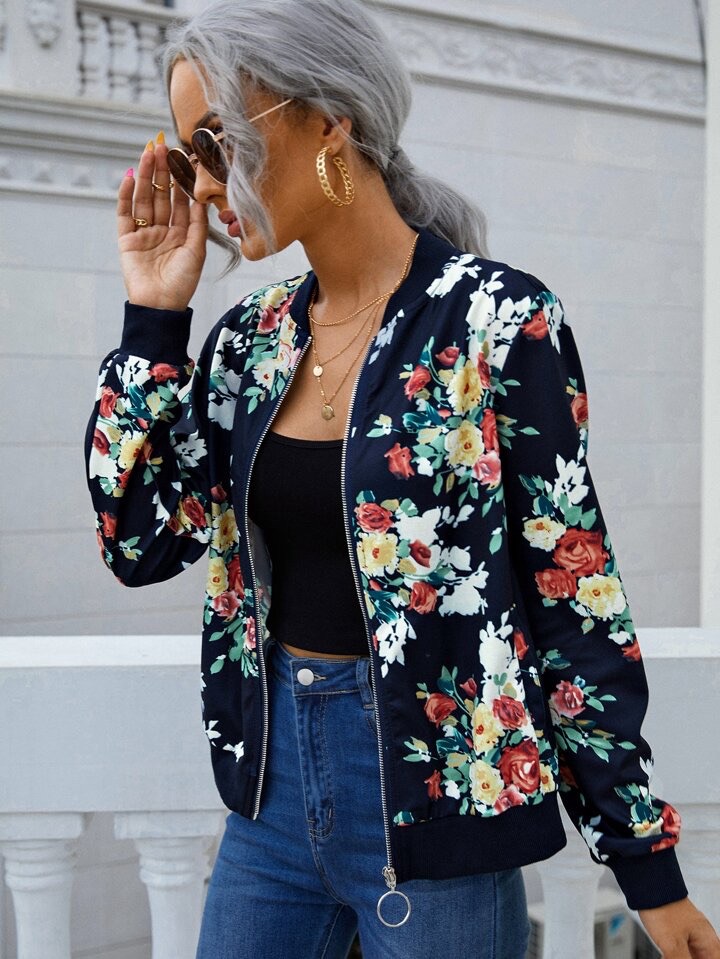 Veste à imprimé légère