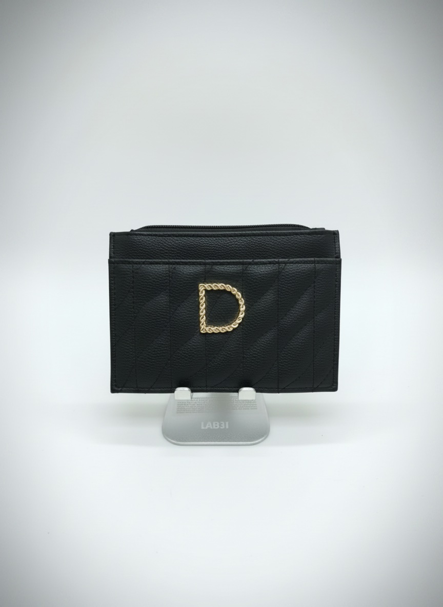 Porte carte + carte monnaie ( avec lettre d ) 