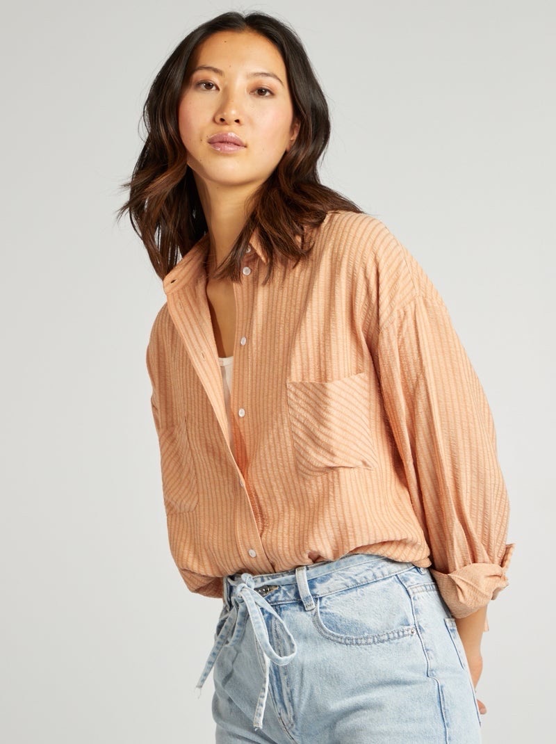 Chemise kiabi a rayures 