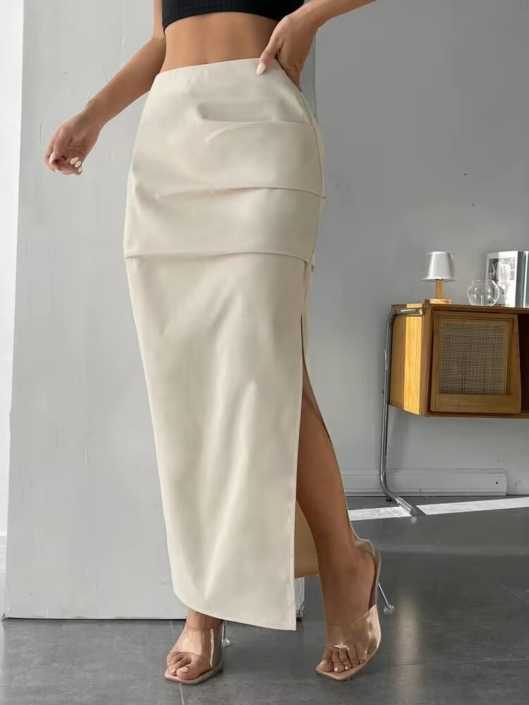 Jupe beige