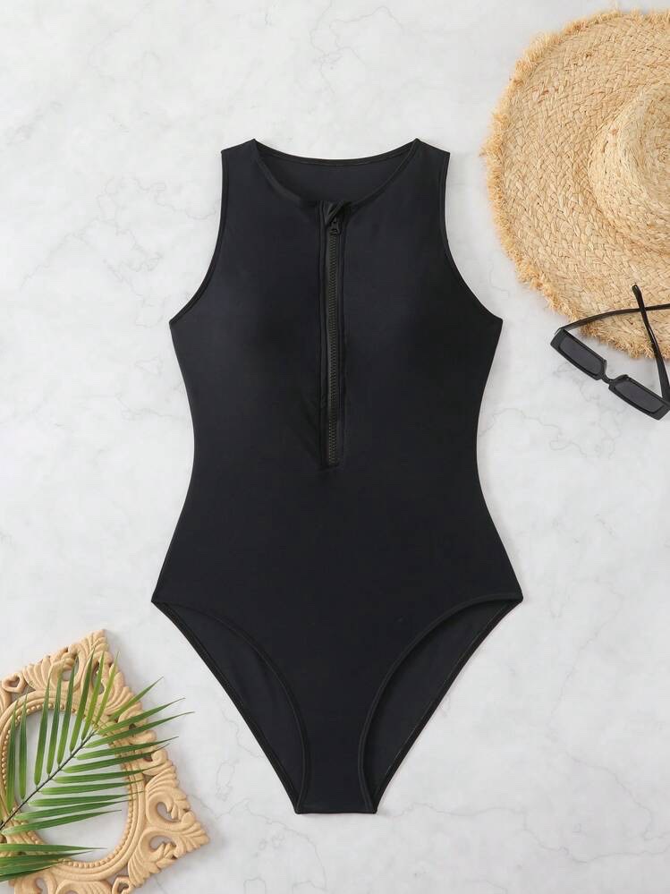 Maillot une piece noir