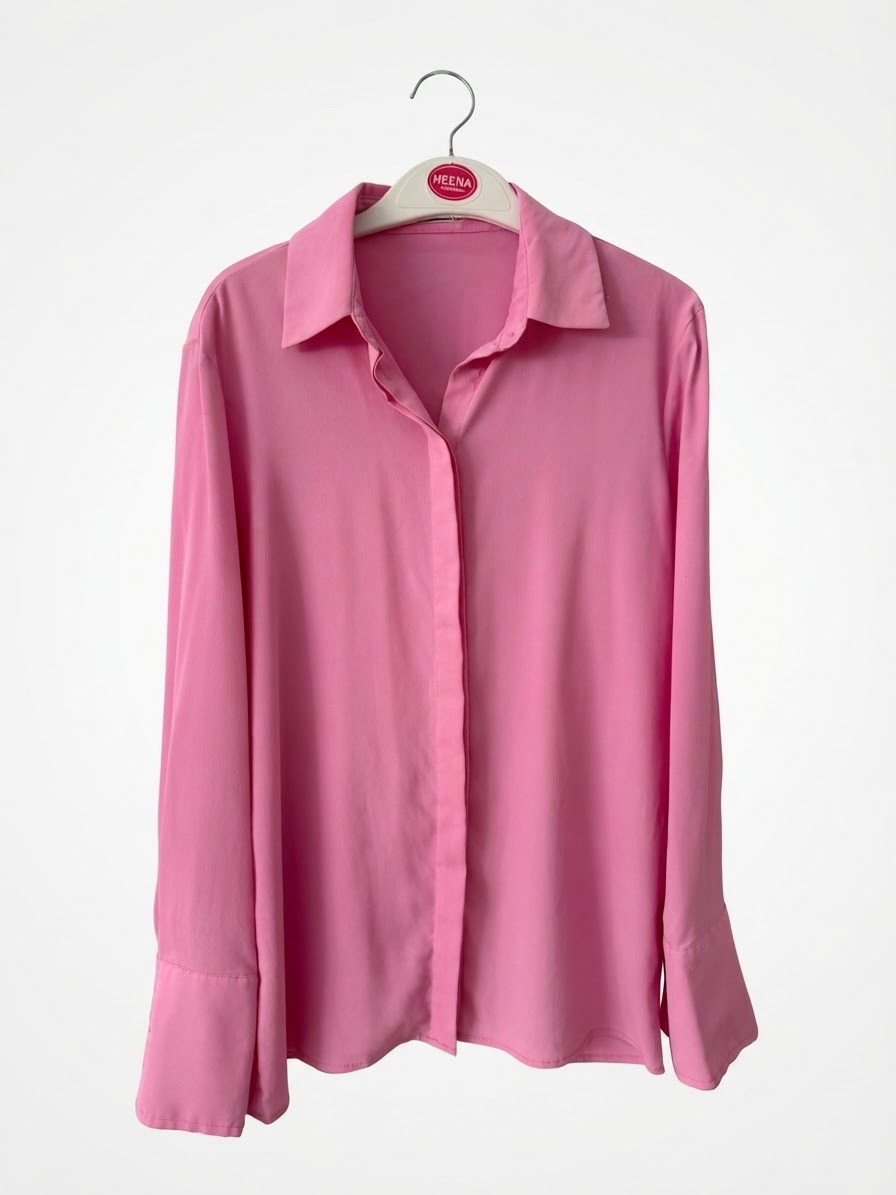 Chemise rose