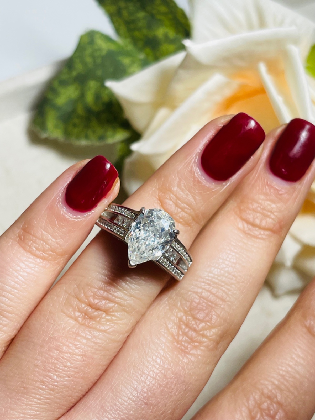 Solitaire argent 925