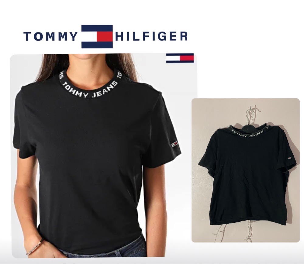T shirt tommy noir ❤️