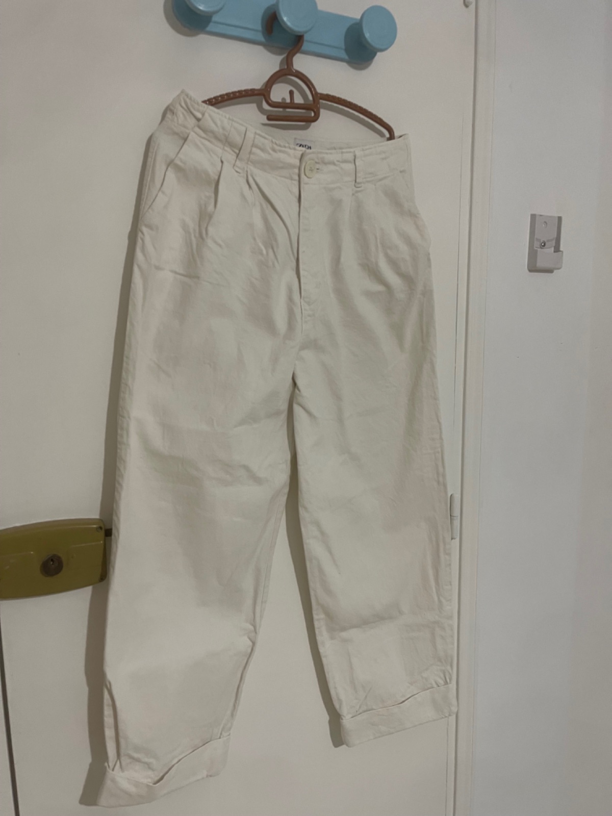 Pantalon zara blanc