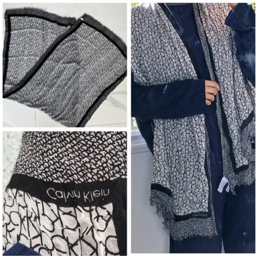 Écharpe/ foulard calvin clein authentique 