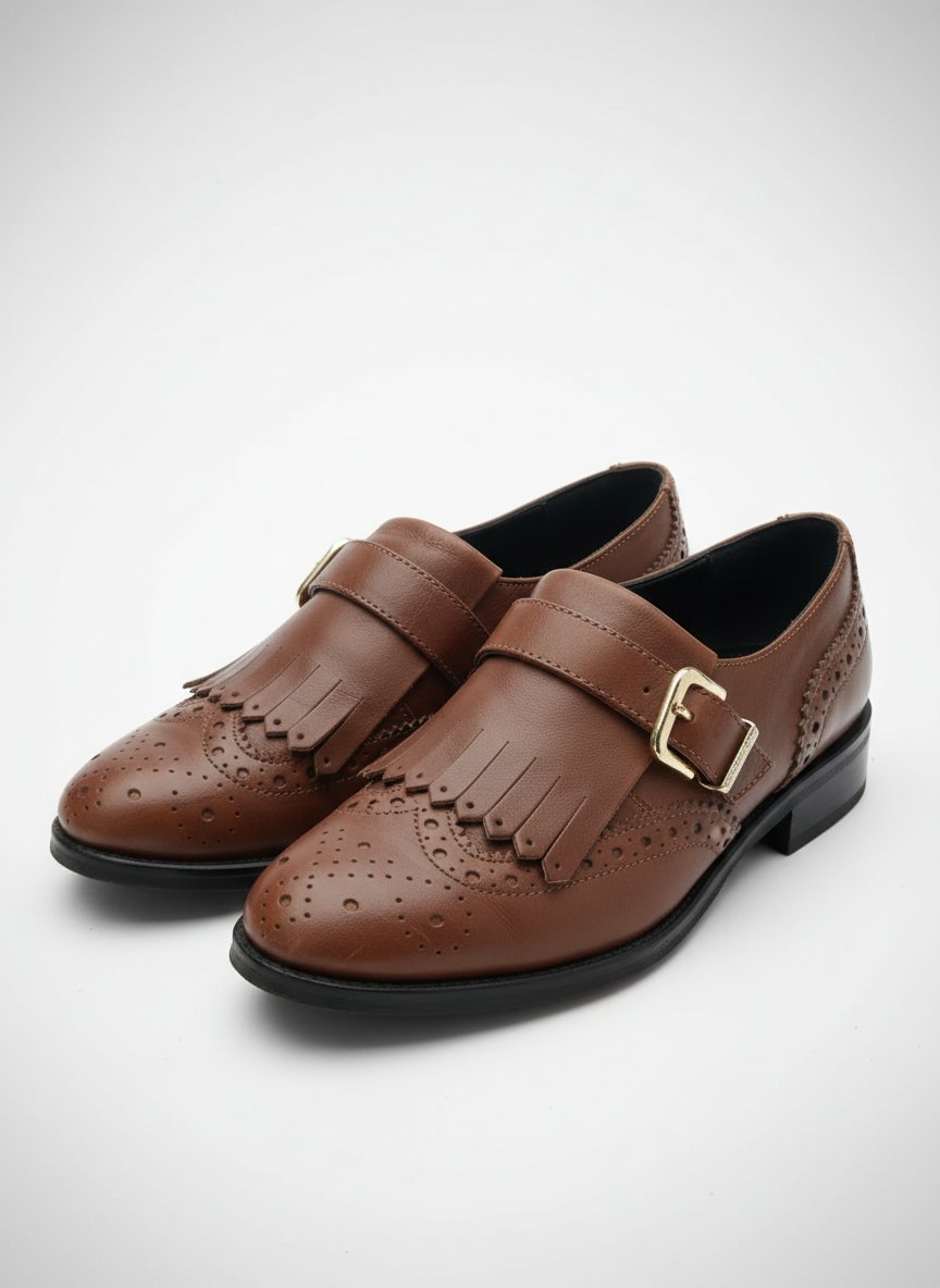 Chaussures dune en cuir 