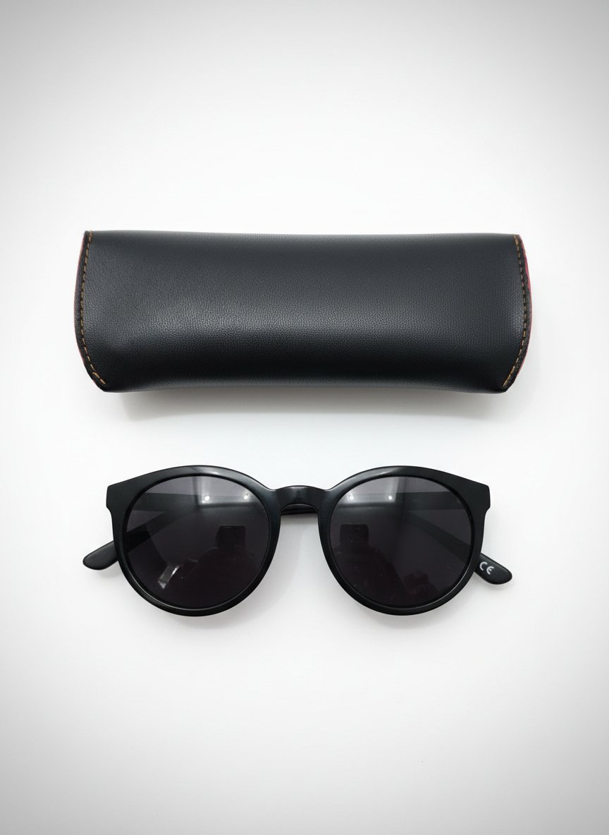 Lunette solaire noire 