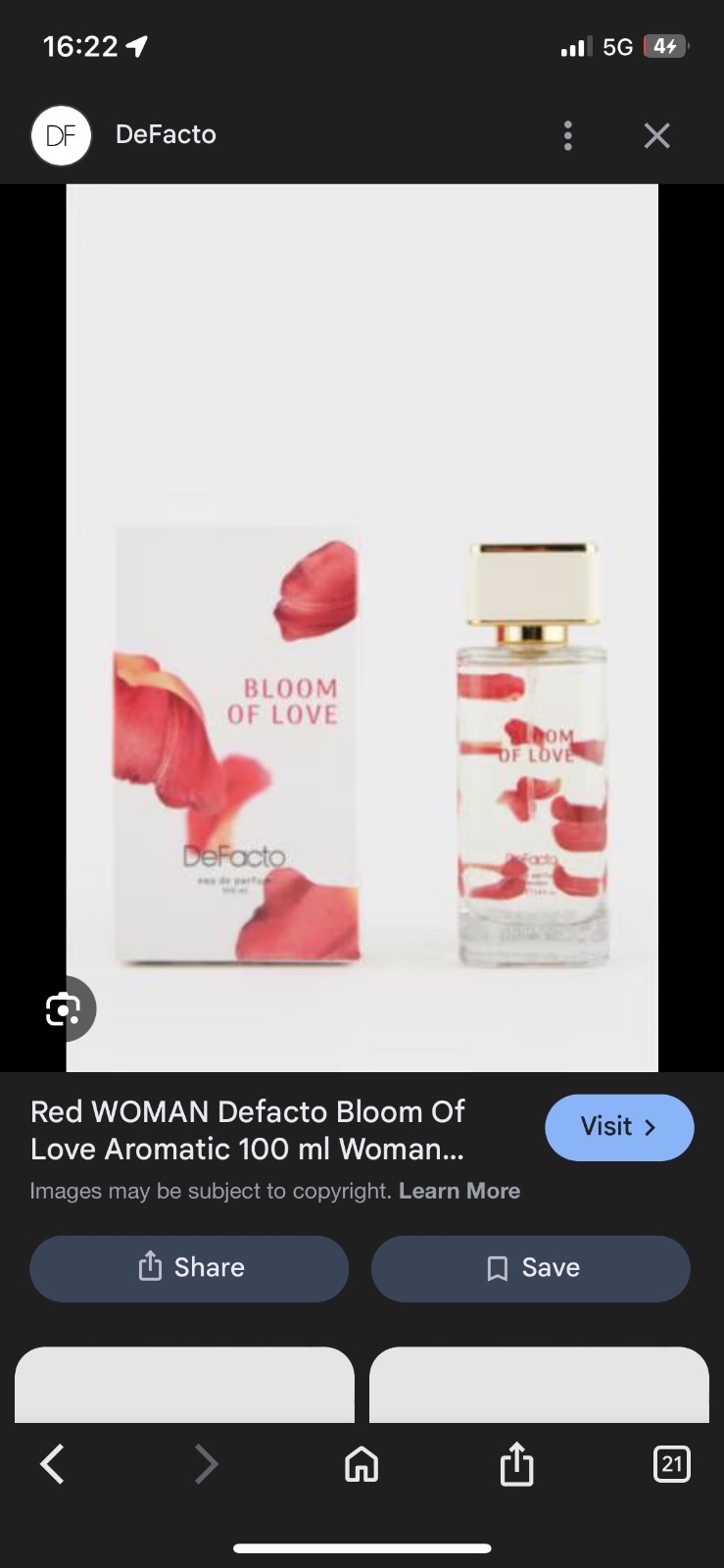Parfum Bloom of love Defacto  