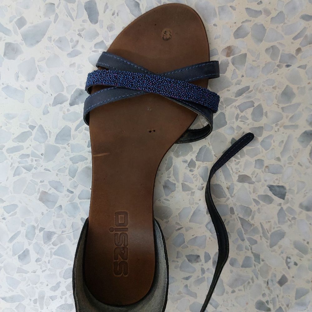 Sandales bleu 