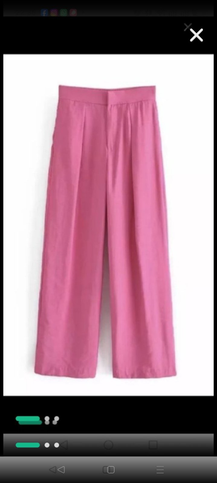 Pantalon large 