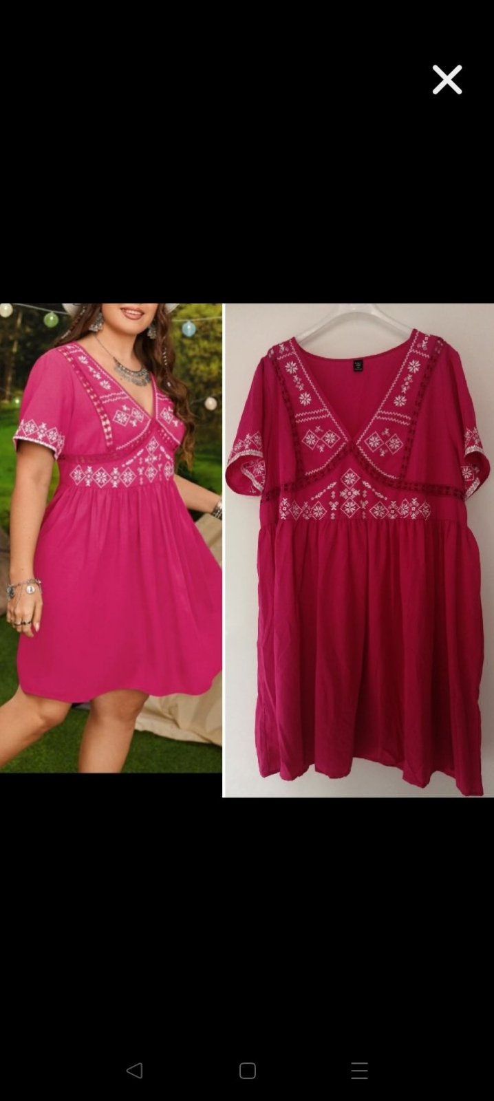 Robe gand taille 