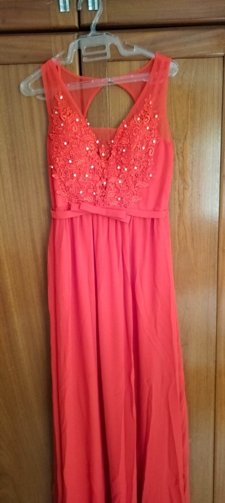 Robe soirée rouge 