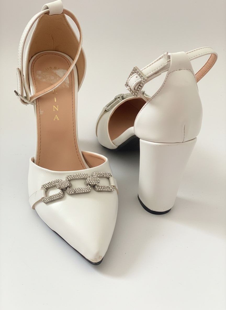 Escarpin blanc