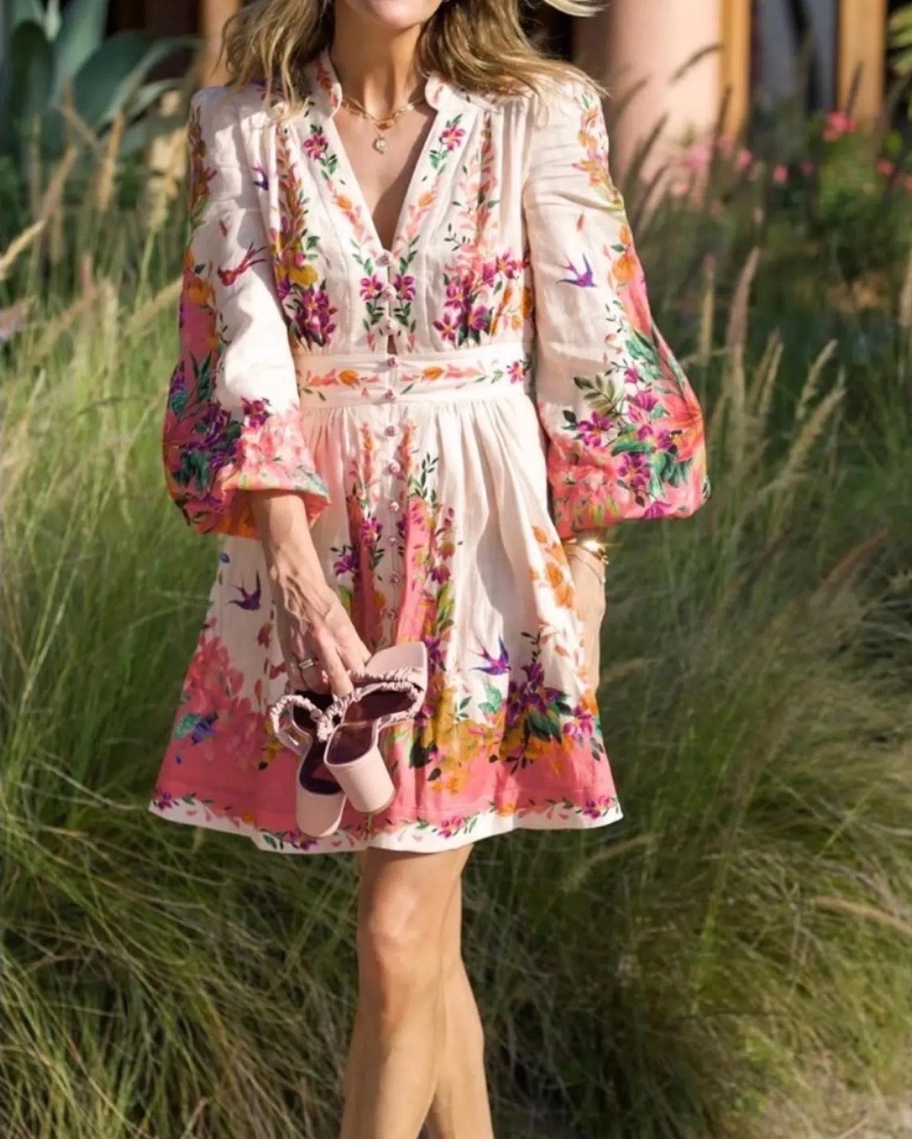 Robe fleurie