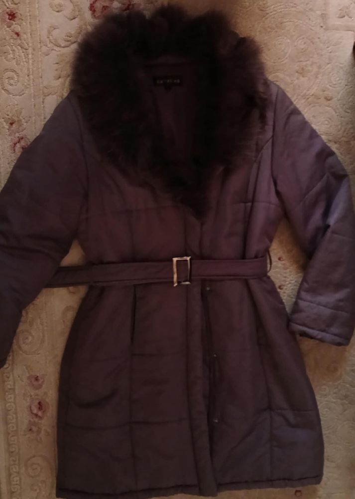 Manteau extrême violet 